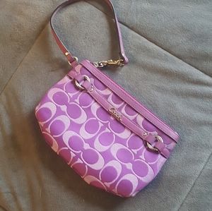 Authentic COACH wristlet